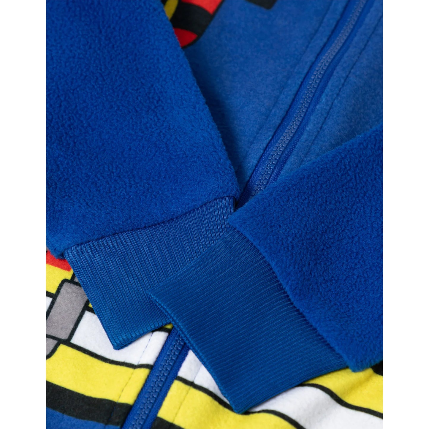 Blue - Side - Fireman Sam Boys Uniform All-In-One Nightwear
