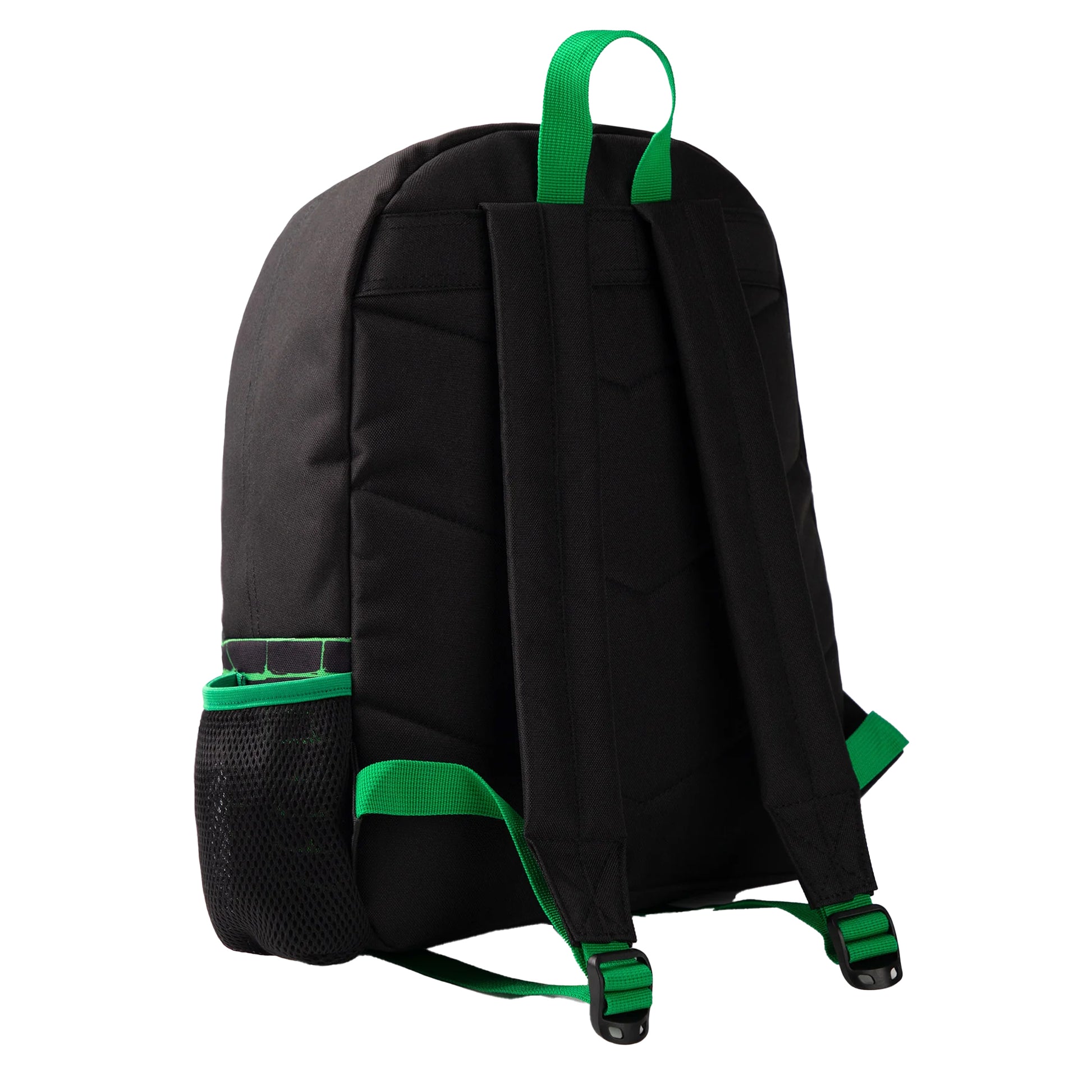 Black - Back - Teenage Mutant Ninja Turtles Childrens-Kids Front Pocket Backpack