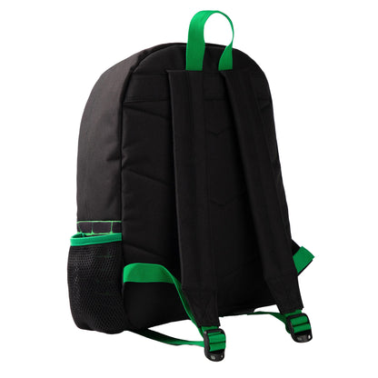 Black - Back - Teenage Mutant Ninja Turtles Childrens-Kids Front Pocket Backpack