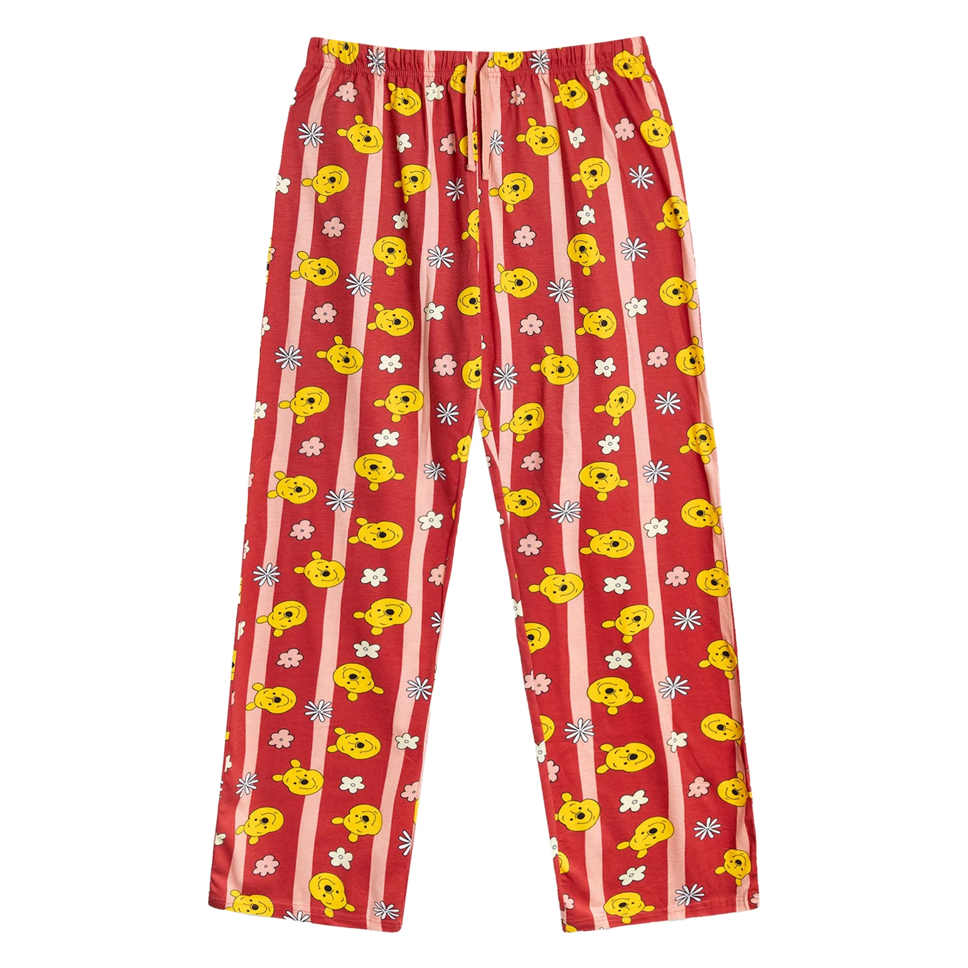 Multicoloured - Lifestyle - Winnie the Pooh Womens-Ladies Face Short-Sleeved Long Pyjama Set