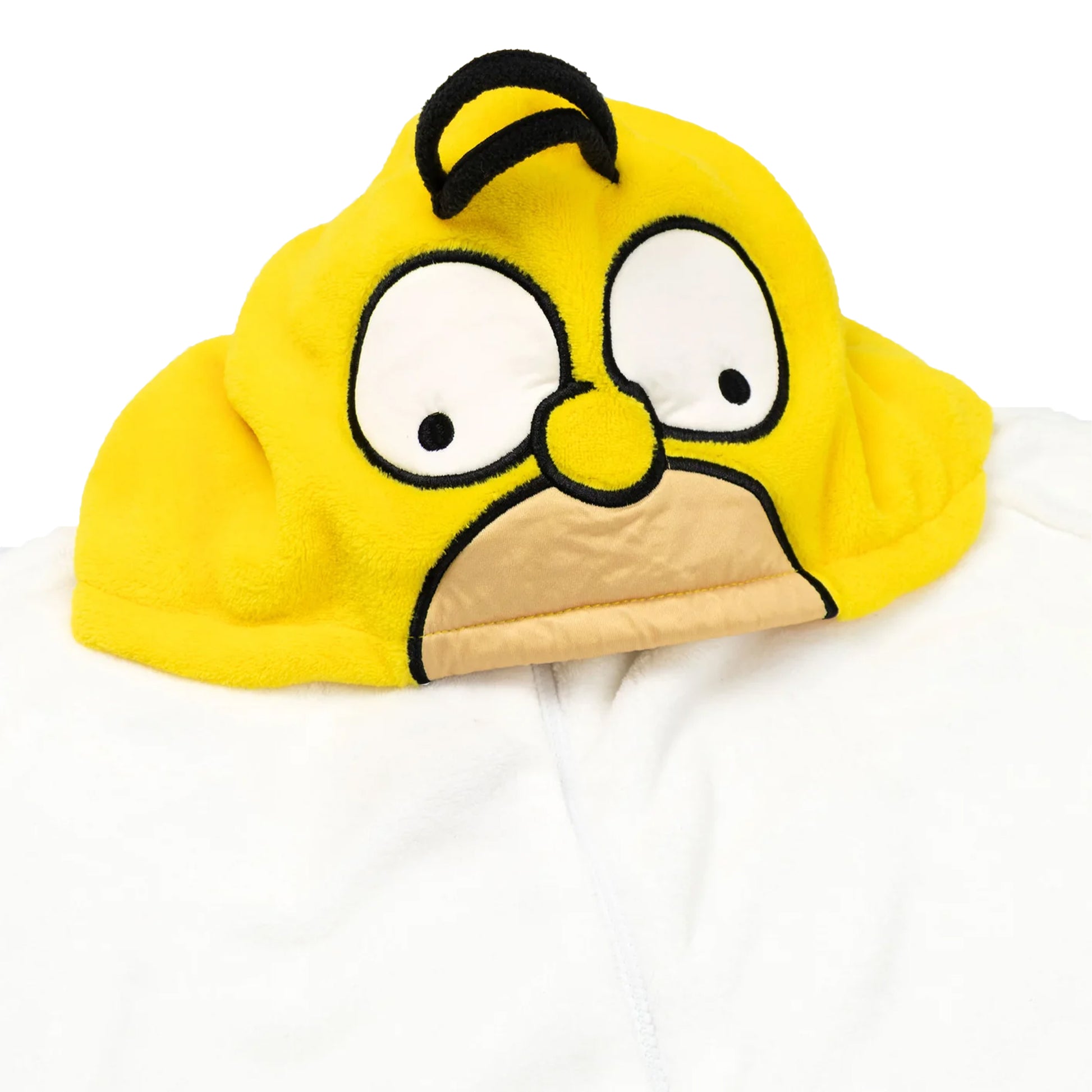 White-Blue-Yellow - Lifestyle - The Simpsons Mens Homer Simpson All-In-One Nightwear