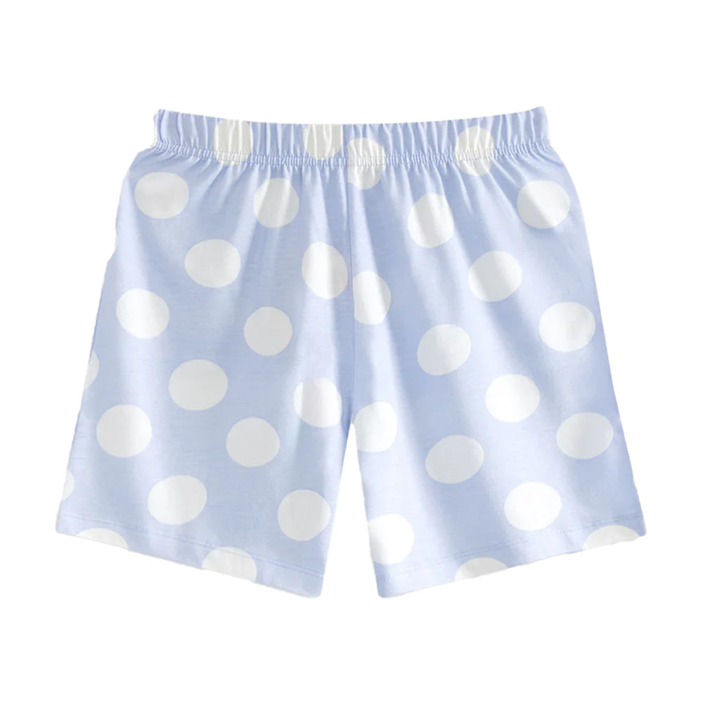 Multicoloured Print - Side - Disney Girls Minnie Mouse Short Pyjama Set (Pack of 2)