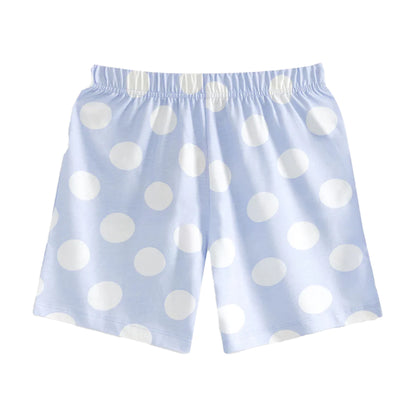 Multicoloured Print - Side - Disney Girls Minnie Mouse Short Pyjama Set (Pack of 2)