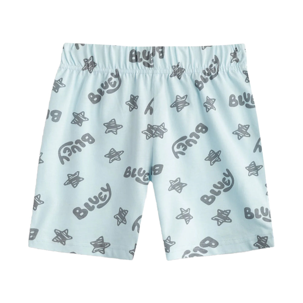 Multicoloured - Side - Bluey Boys Bluey & Bingo Short Pyjama Set (Pack of 2)
