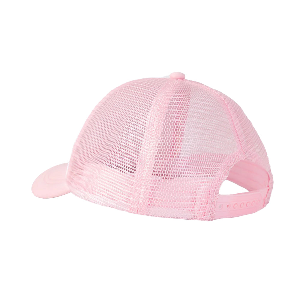 Pink - Side - Disney Girls Minnie Mouse Bucket Hat & Cap Set
