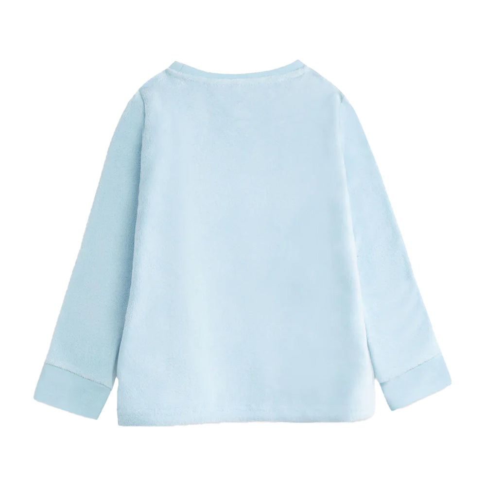 Blue-White - Back - Lilo & Stitch Girls Stitch Long Pyjama Set