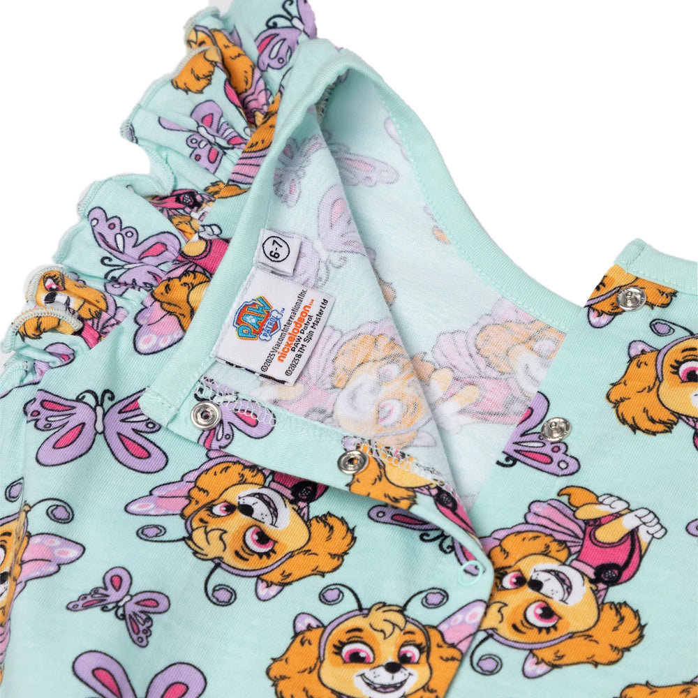 Blue - Pack Shot - Paw Patrol Girls Skye Sleeveless Playsuit