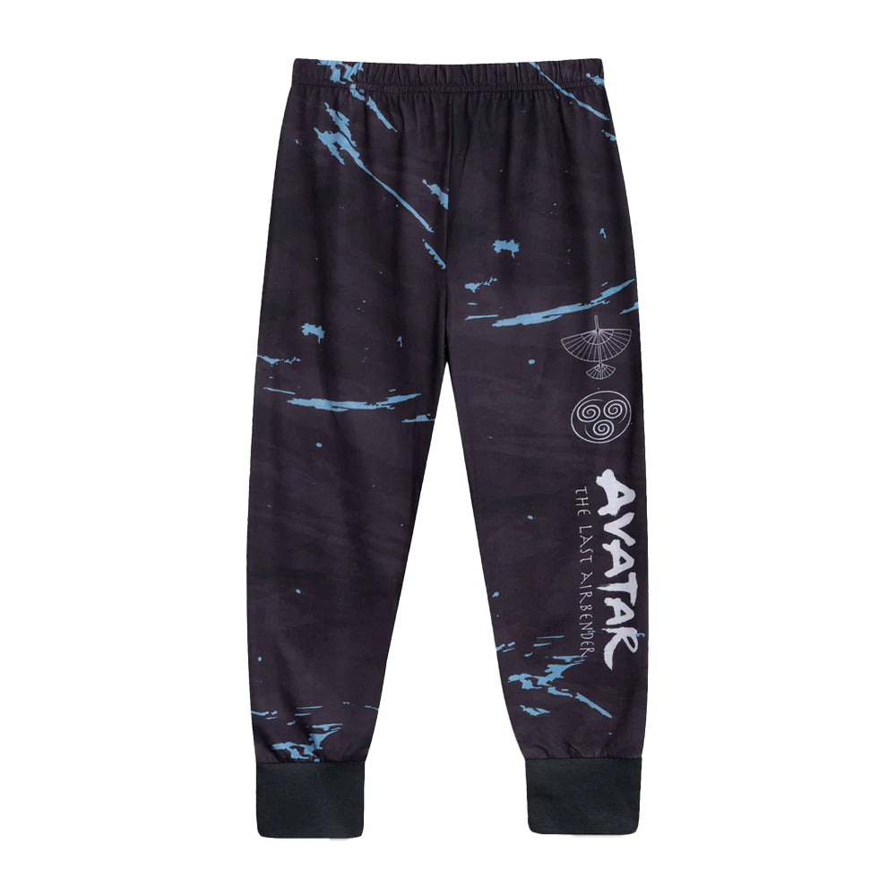 Black - Lifestyle - Avatar: The Last Airbender Boys Aang & Momo Long Pyjama Set