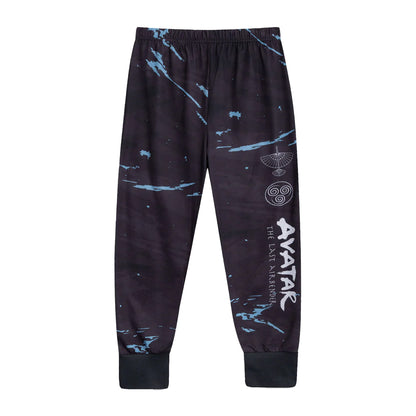 Black - Lifestyle - Avatar: The Last Airbender Boys Aang & Momo Long Pyjama Set