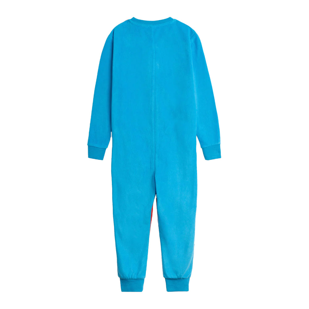 Red - Back - The Amazing Spider-Man Boys Logo All-In-One Nightwear