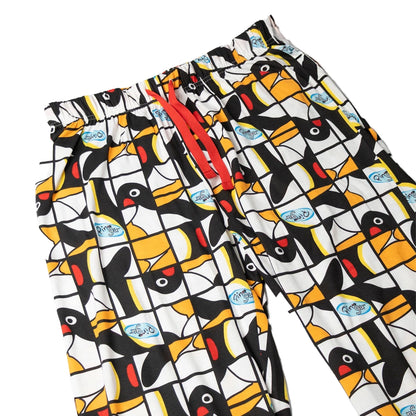 Multicoloured - Pack Shot - Pingu Mens Character Lounge Pants