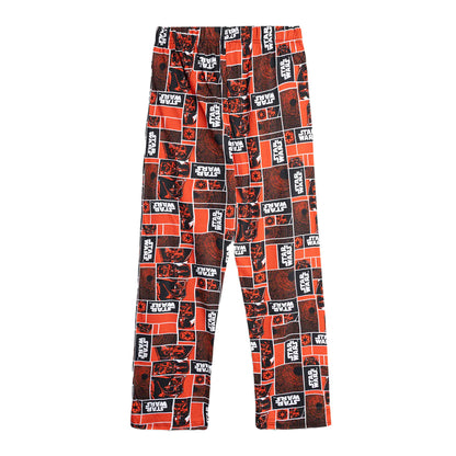 Red - Back - Star Wars Mens Darth Vader Lounge Pants