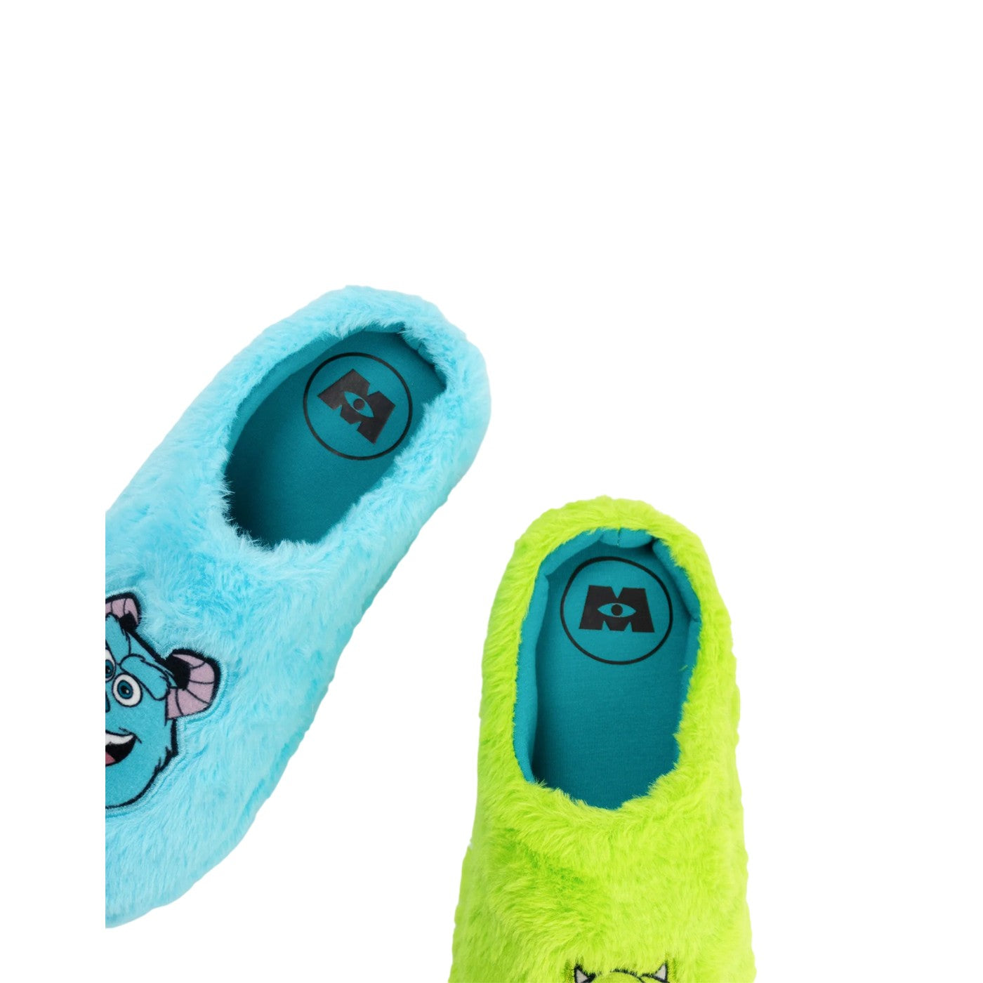 Multicoloured - Side - Monsters Inc Unisex Adult Mike & Sulley Mule Slippers