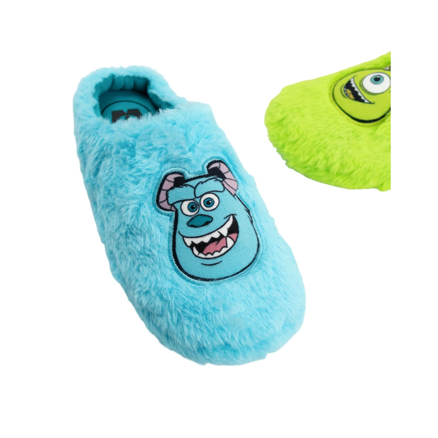 Multicoloured - Lifestyle - Monsters Inc Unisex Adult Mike & Sulley Mule Slippers