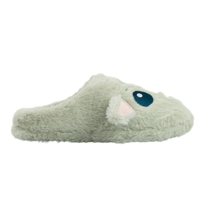 Green - Back - Star Wars Unisex Adult Grogu Mule Slippers