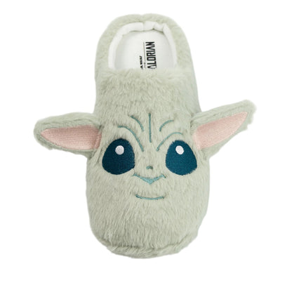 Green - Close up - Star Wars Unisex Adult Grogu Mule Slippers