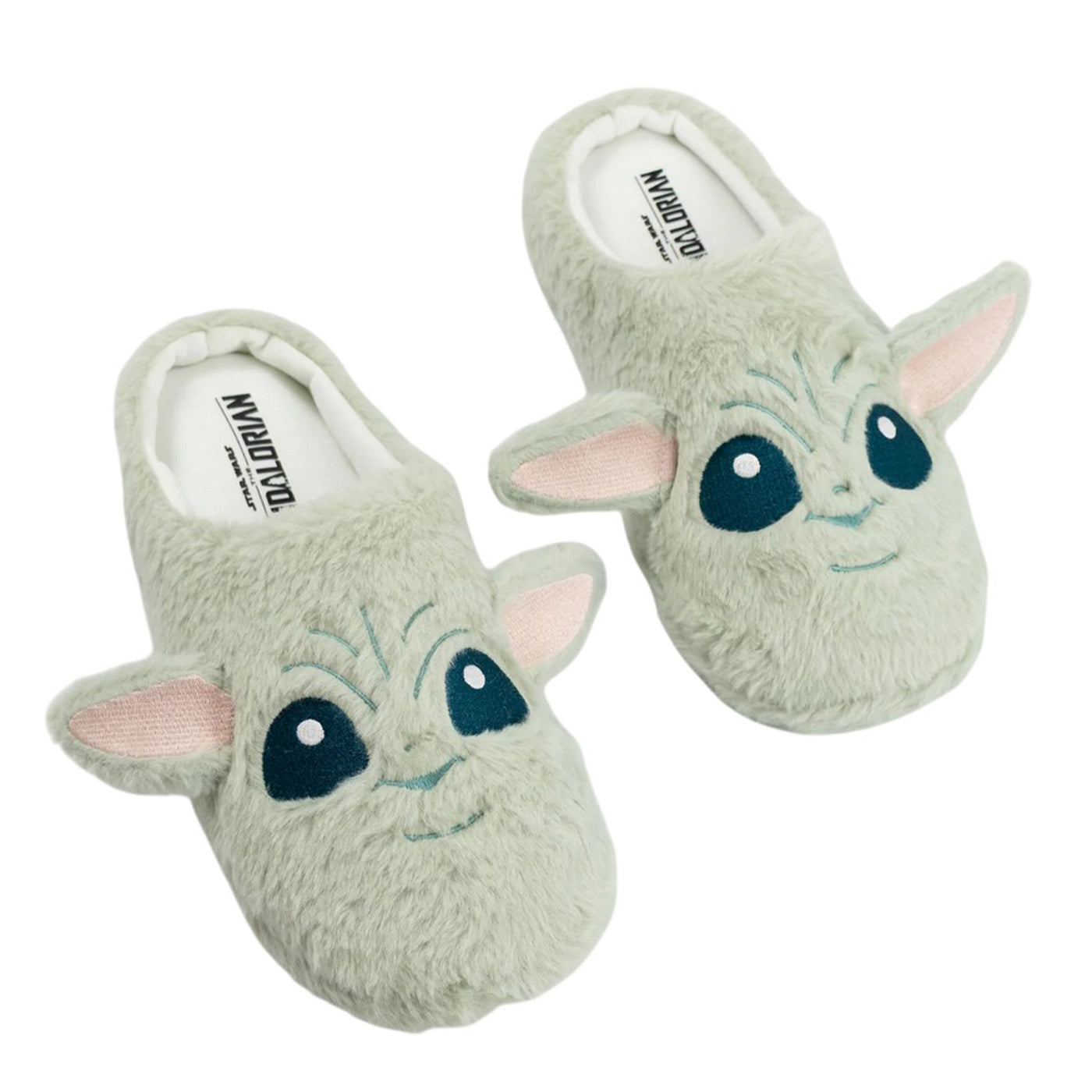 Green - Front - Star Wars Unisex Adult Grogu Mule Slippers