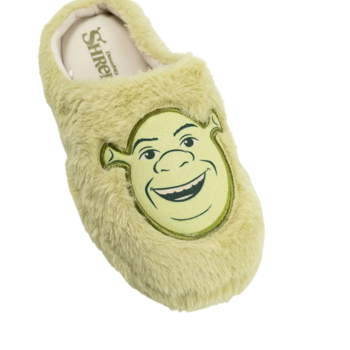Green - Side - Shrek Unisex Adult Mule Slippers