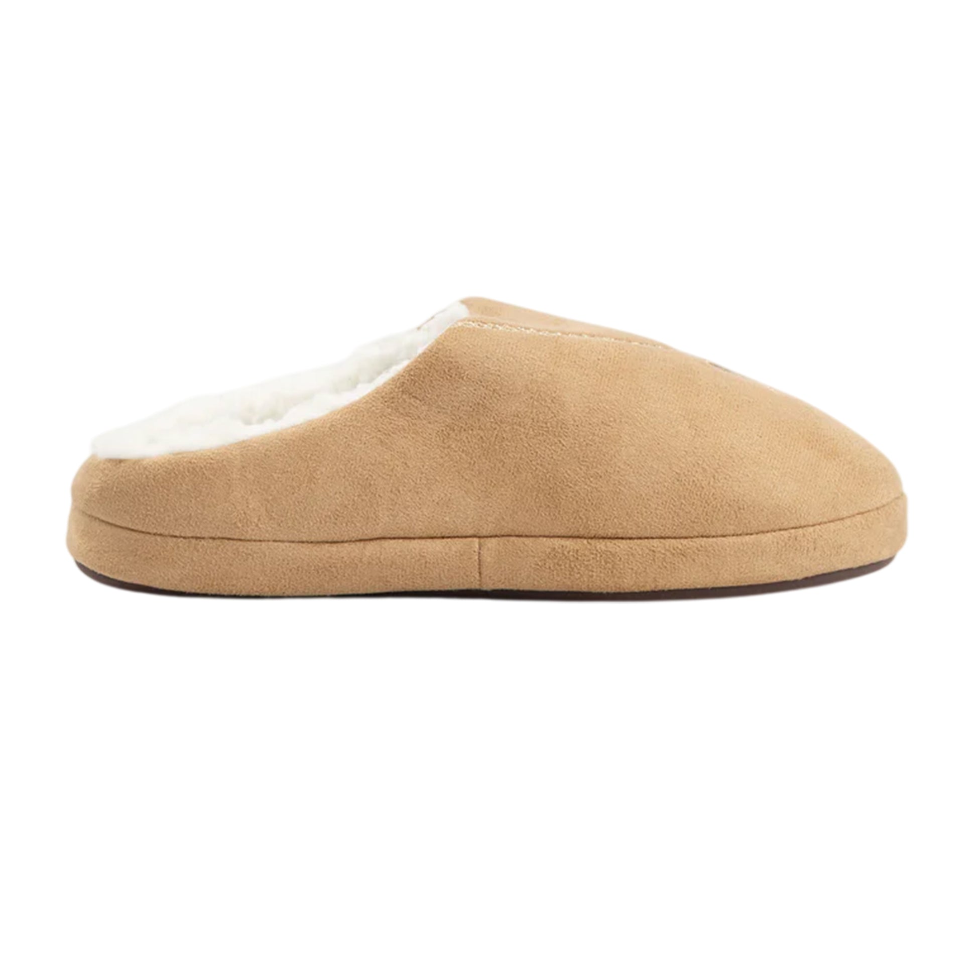Brown - Back - Only Fools And Horses Mens Del Boy Mule Slippers