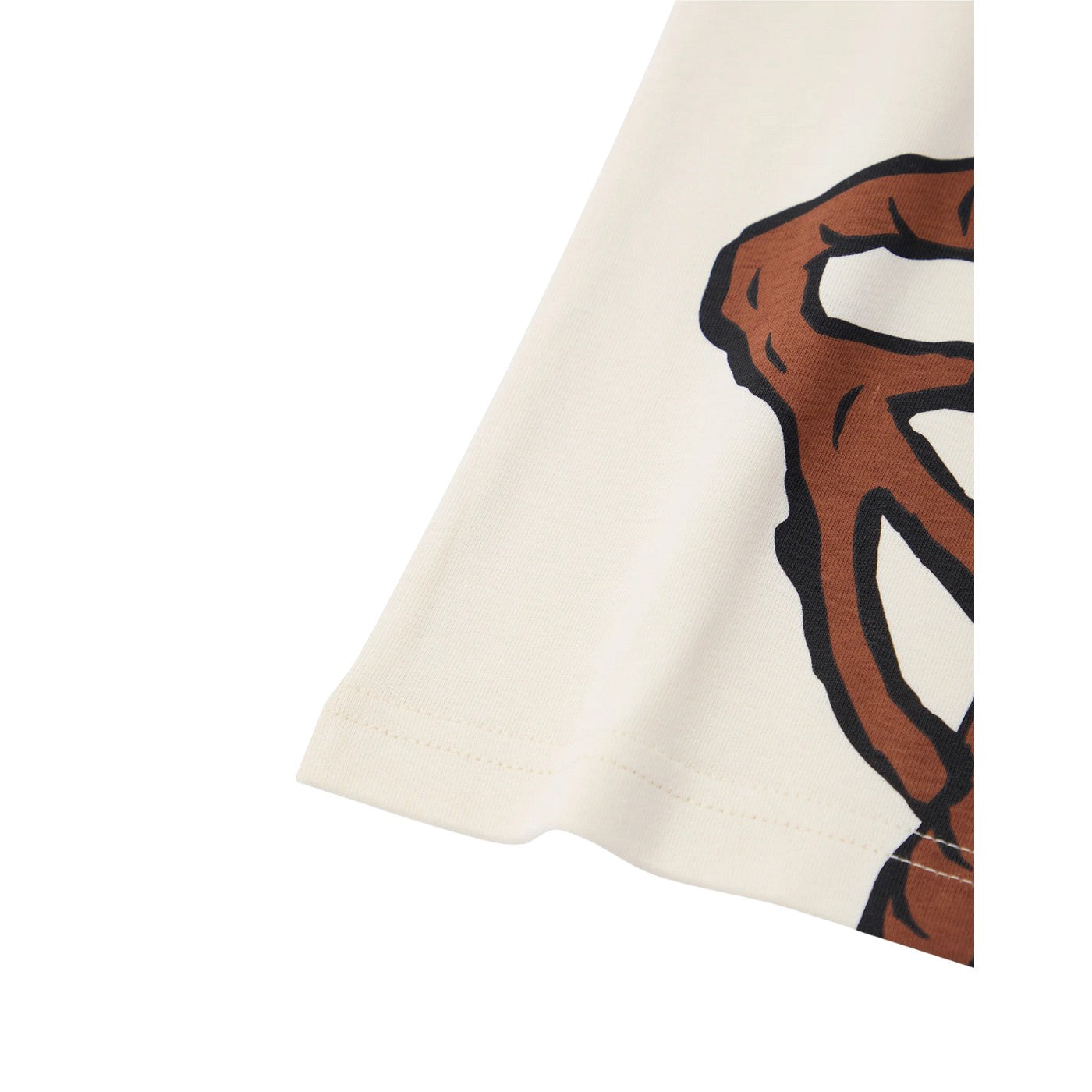 Beige - Side - The Gruffalo Childrens-Kids I´m A Stickman Short-Sleeved T-Shirt