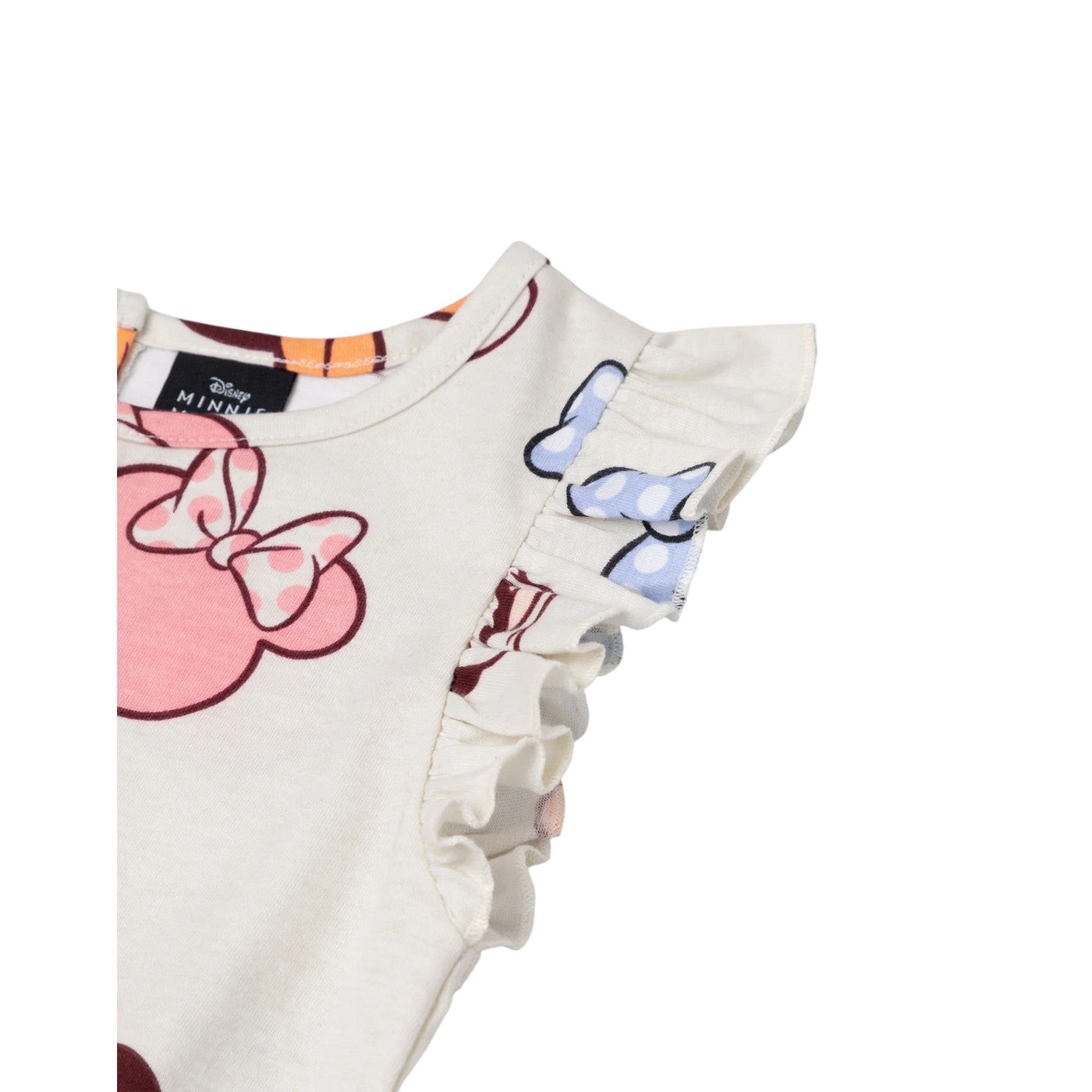 Multicoloured Print - Side - Disney Girls Minnie Mouse All-Over Print Playsuit