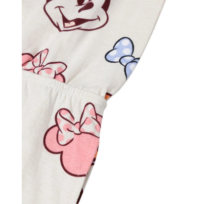 Multicoloured Print - Lifestyle - Disney Girls Minnie Mouse All-Over Print Playsuit
