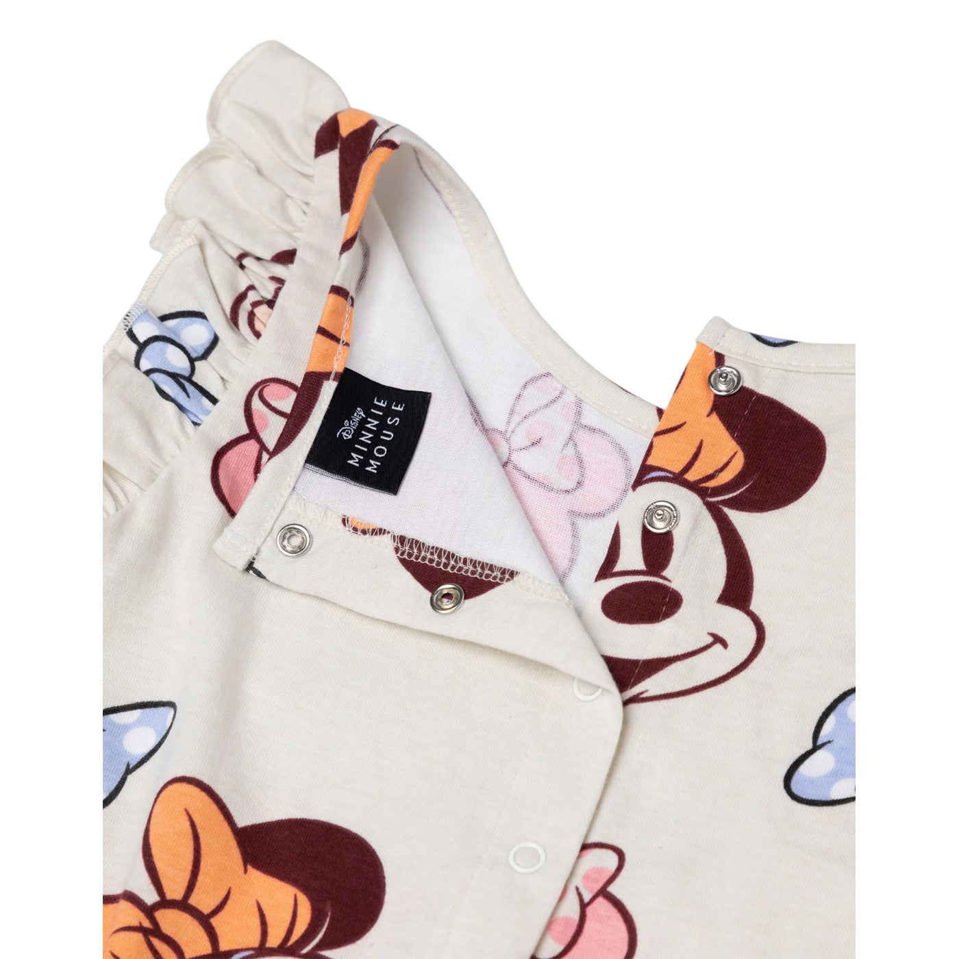 Multicoloured Print - Close up - Disney Girls Minnie Mouse All-Over Print Playsuit