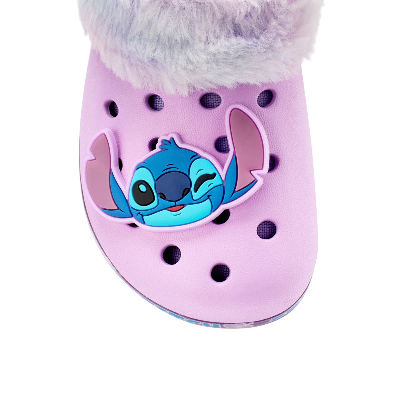 Purple - Side - Lilo & Stitch Girls Clogs