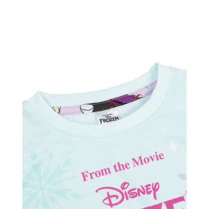 Multicoloured - Lifestyle - Frozen Girls Elsa Anna Olaf Long Pyjama Set
