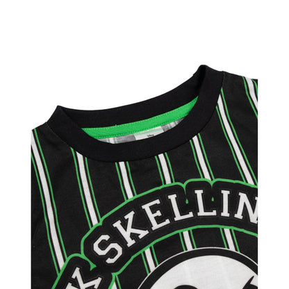 Black - Close up - The Nightmare Before Christmas Childrens-Kids Jack and Sally Long Pyjama Set (Pack of 2)