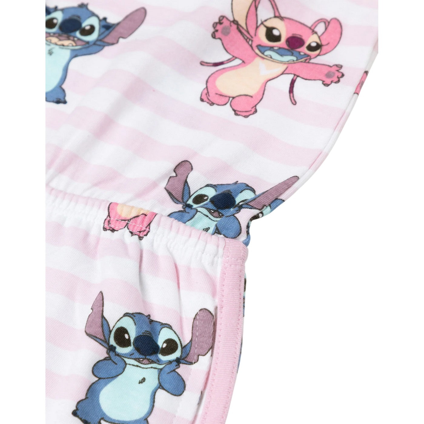 Pink - Pack Shot - Lilo & Stitch Girls Stitch & Angel Sleeveless Playsuit