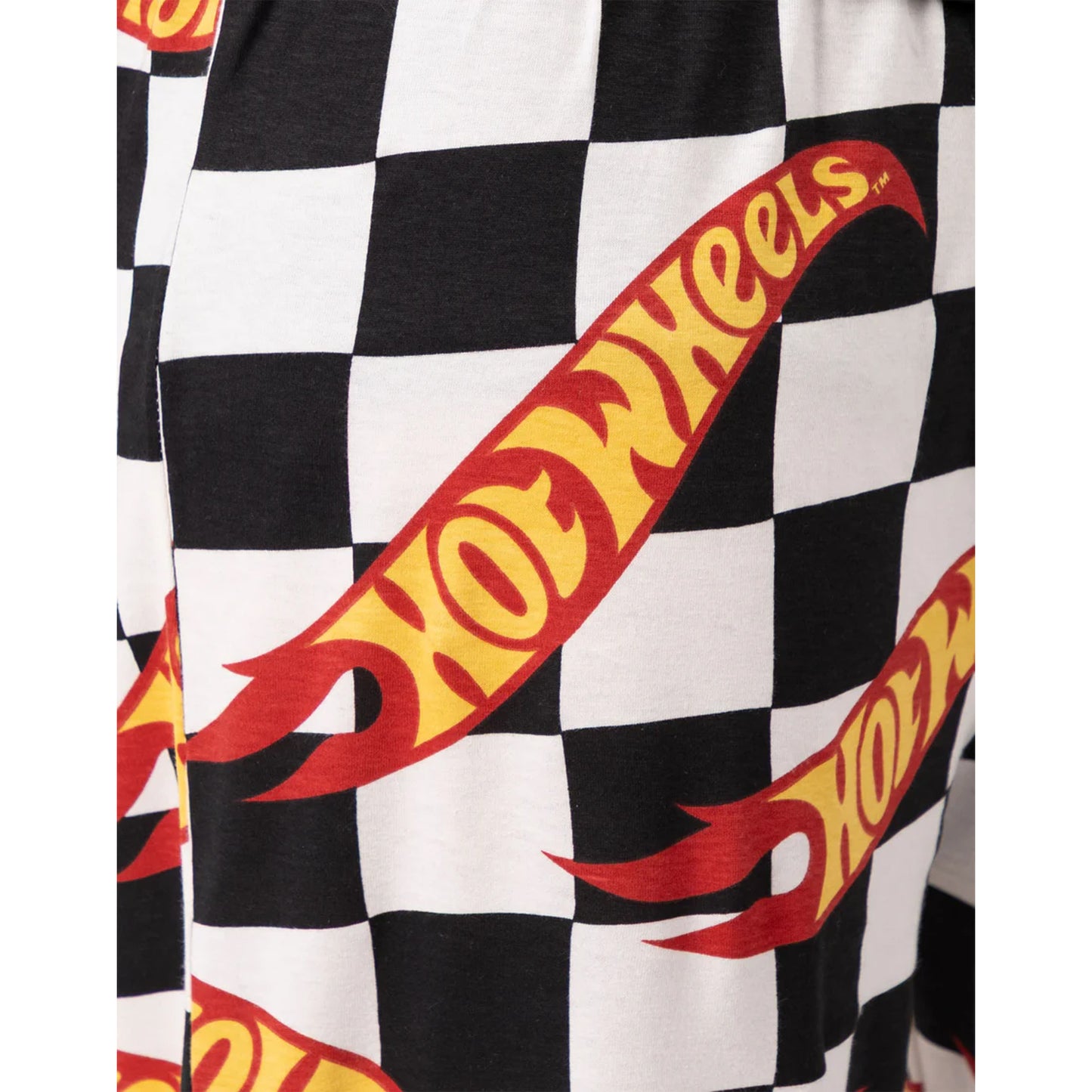 Multicoloured - Lifestyle - Hot Wheels Mens Checkerboard Logo Lounge Pants