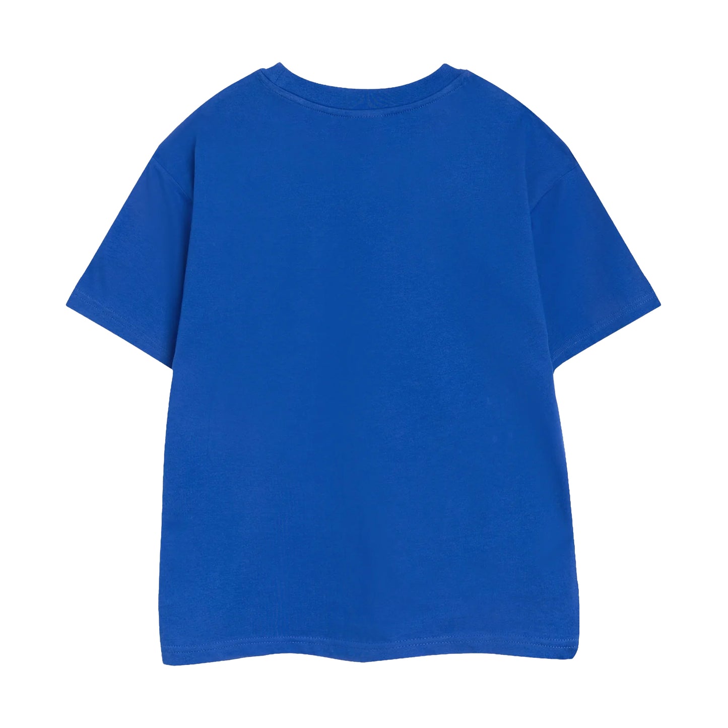 Blue - Back - Chelsea FC Boys Crest Short-Sleeved Long Pyjama Set