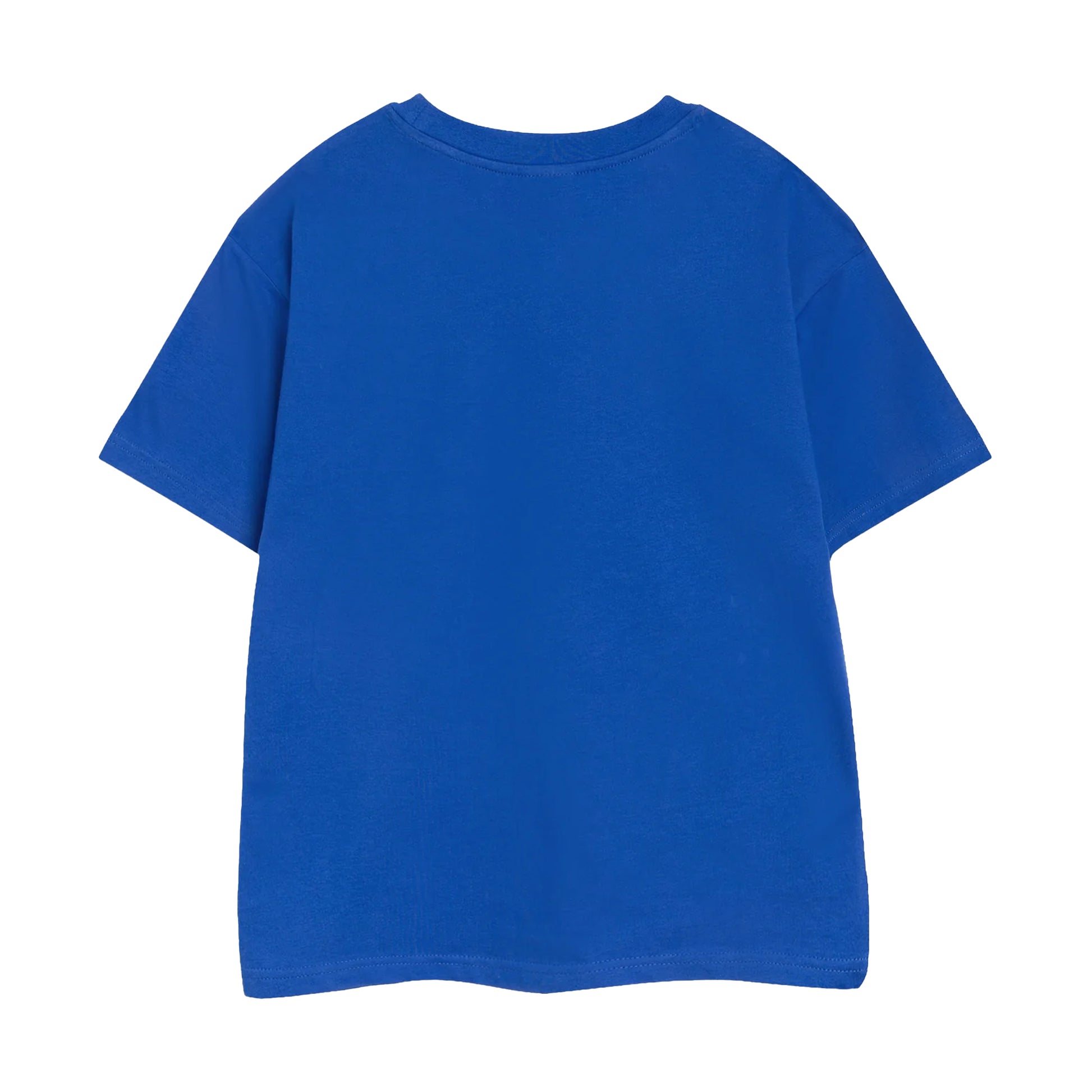 Blue - Back - Chelsea FC Boys Crest Short-Sleeved Long Pyjama Set