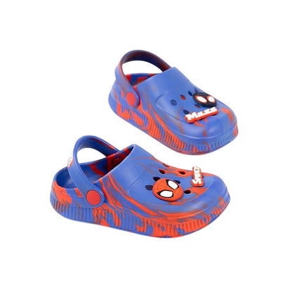 Red-Blue - Side - Spidey And His Amazing Friends Childrens-Kids Clogs