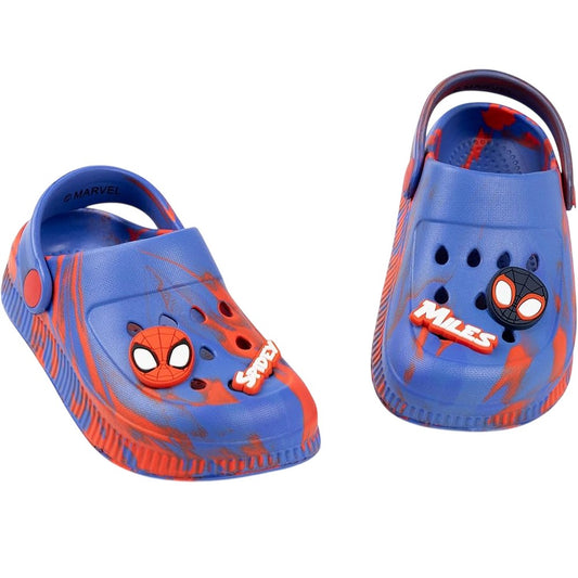 Red-Blue - Front - Spidey And His Amazing Friends Childrens-Kids Clogs