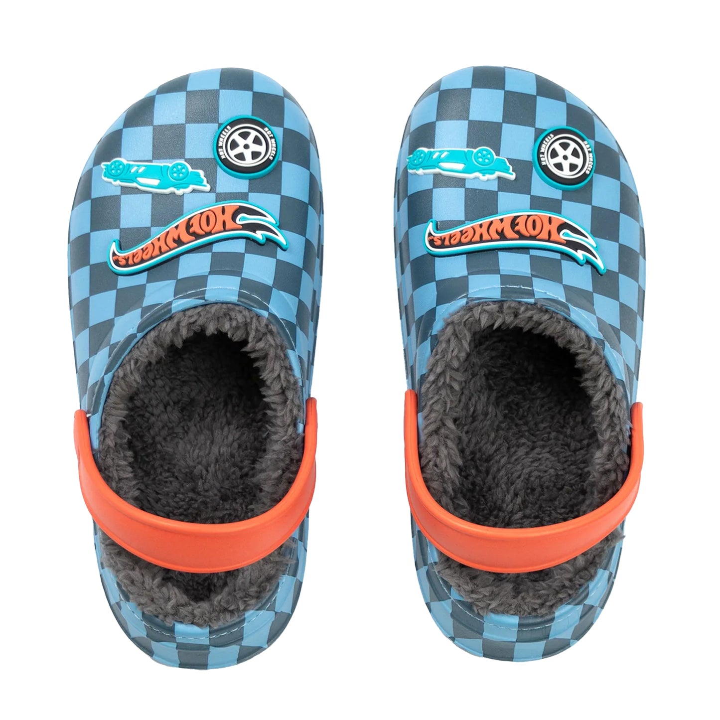 Blue - Lifestyle - Hot Wheels Boys Checkerboard Clogs