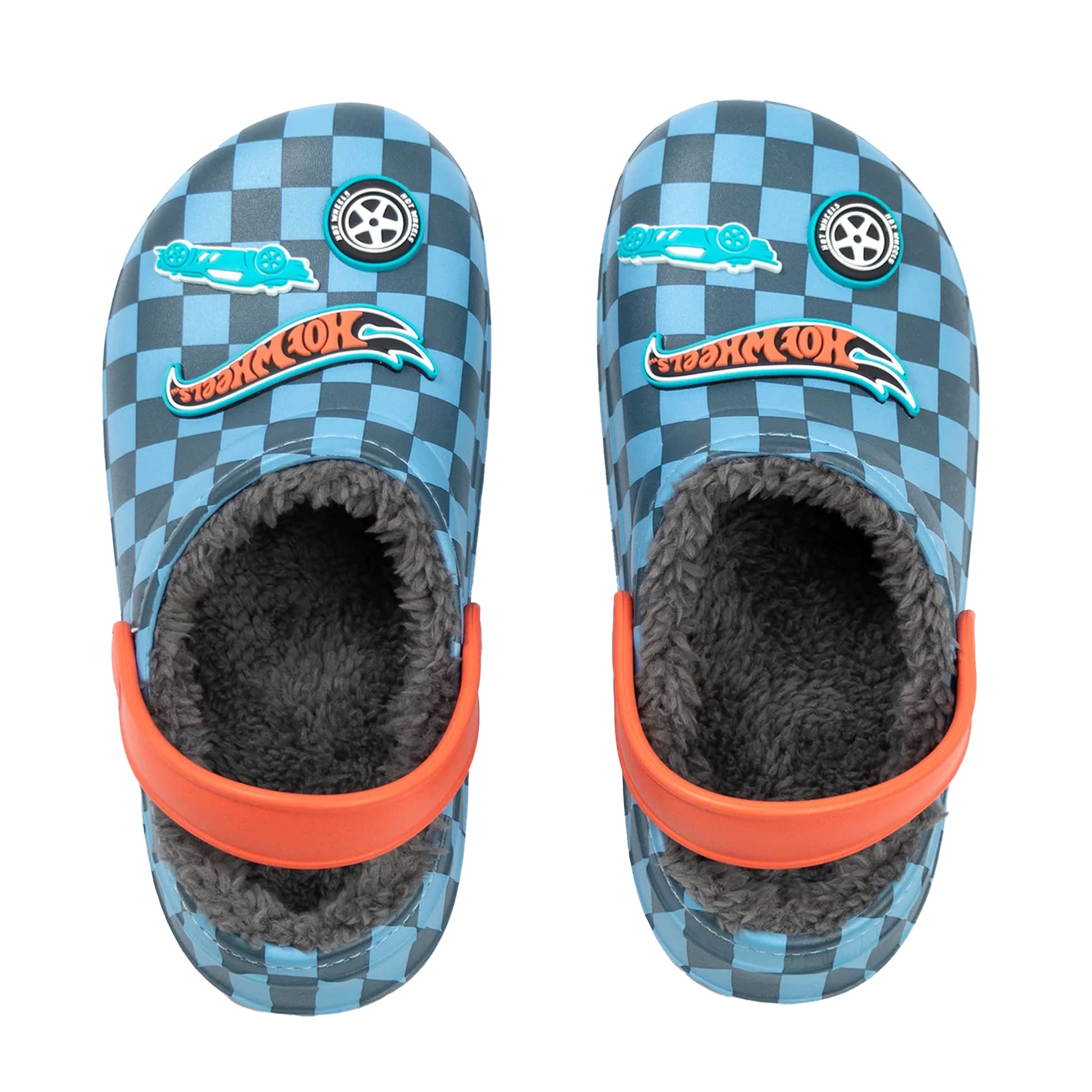 Blue - Lifestyle - Hot Wheels Boys Checkerboard Clogs