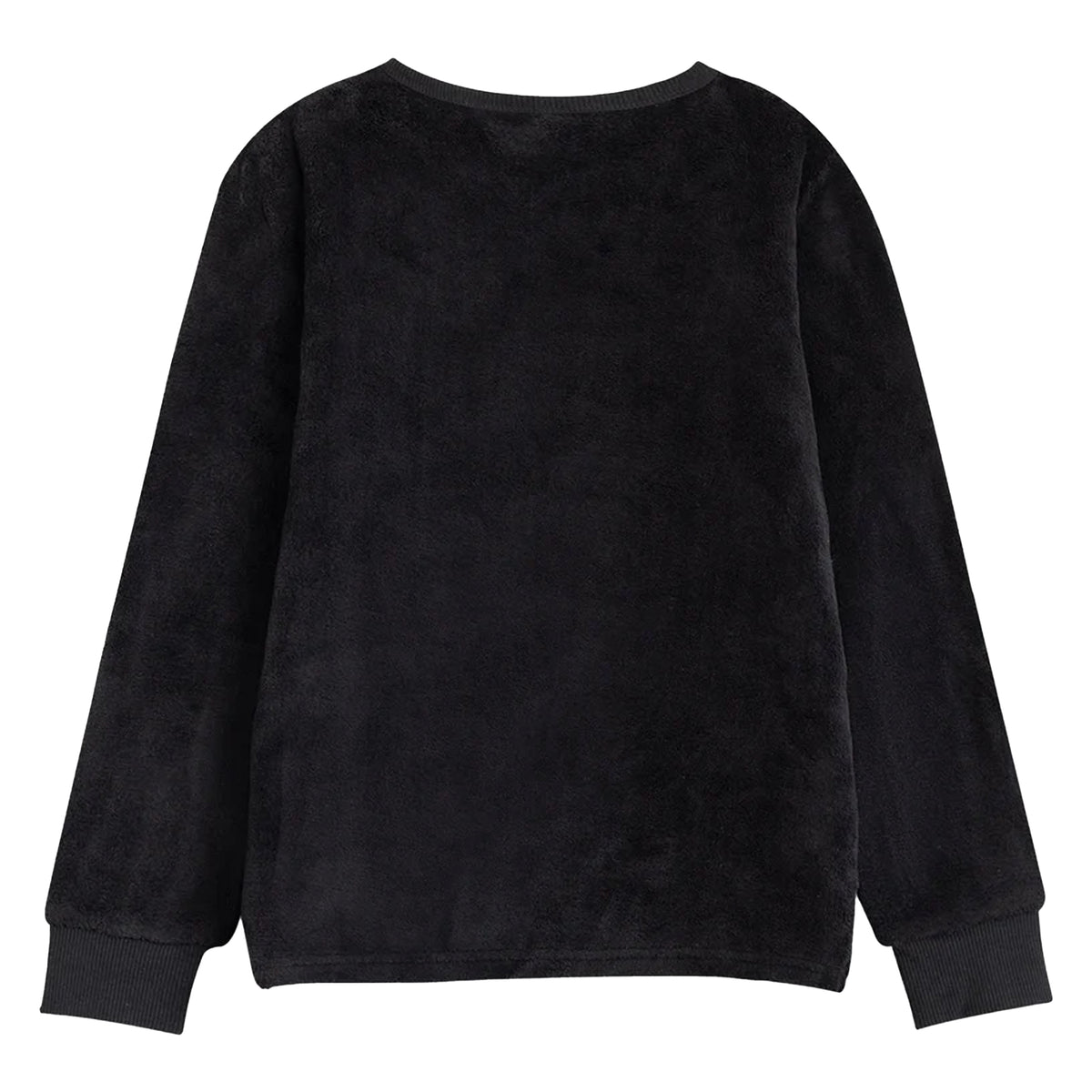 Black - Side - Playstation Boys Logo Long-Sleeved Long Pyjama Set
