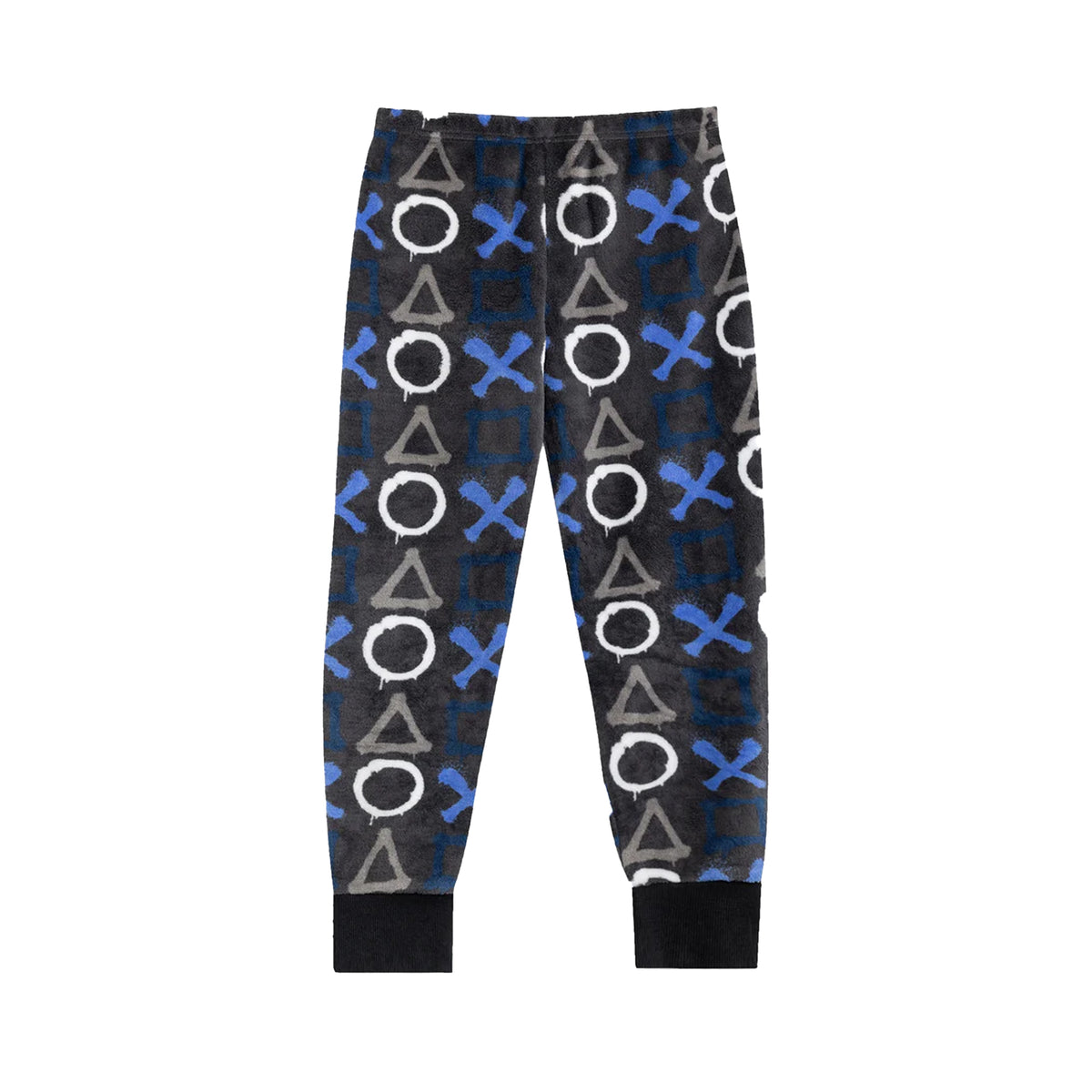 Black - Lifestyle - Playstation Boys Logo Long-Sleeved Long Pyjama Set