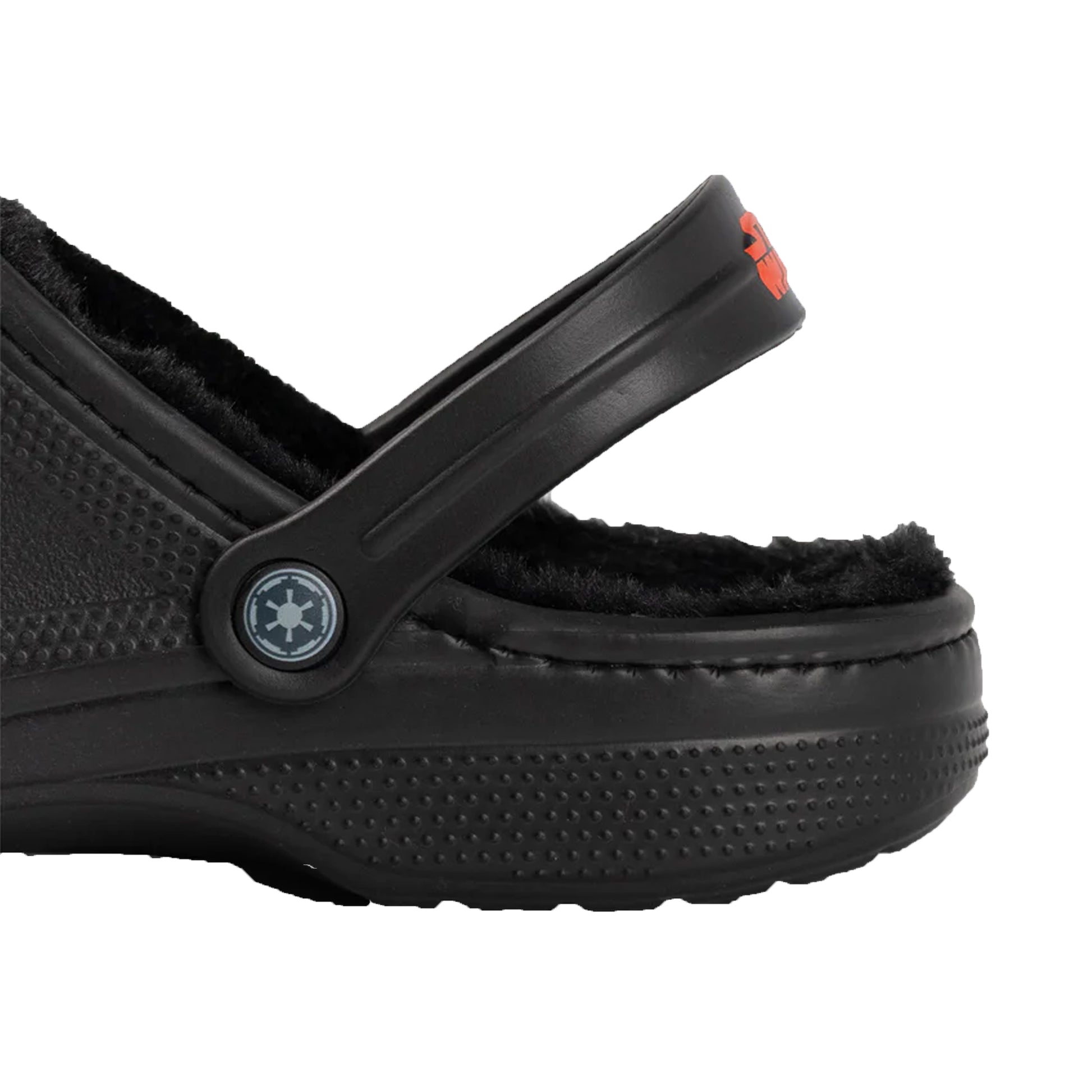 Black - Lifestyle - Star Wars Mens Darth Vader Fur Lined Clogs