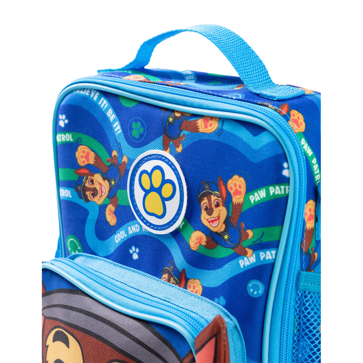 Blue - Side - Paw Patrol Boys Believe It Be It Chase Lunch Bag Set