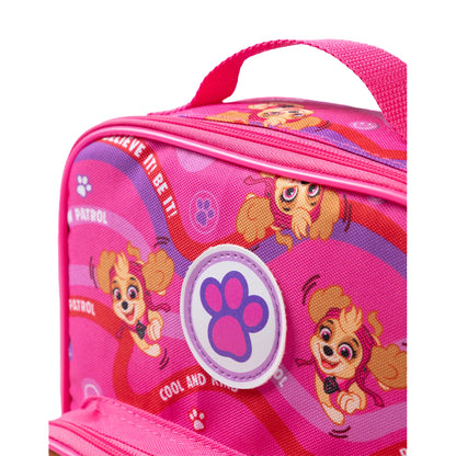 Pink - Side - Paw Patrol Girls Cool And Kind Skye Lunch Bag Set