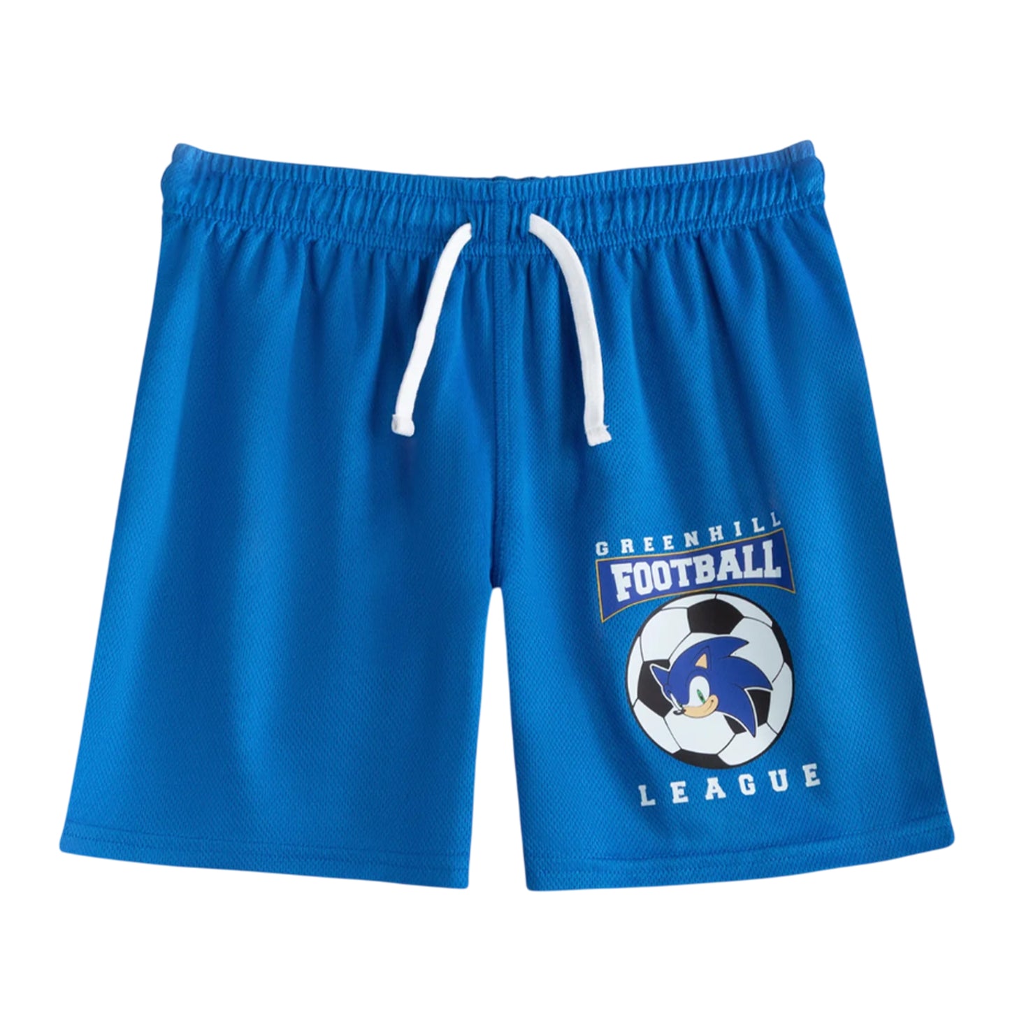 White-Blue - Lifestyle - Sonic The Hedgehog Boys Greenhill League Football Kit
