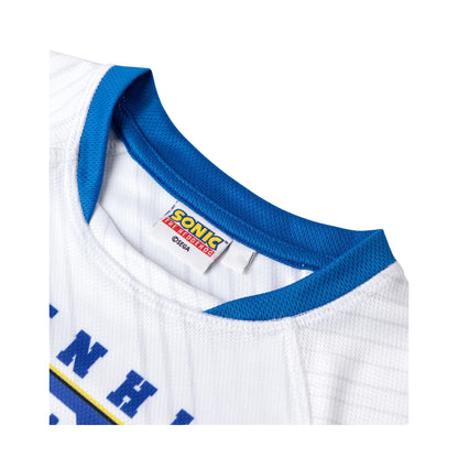 White-Blue - Pack Shot - Sonic The Hedgehog Boys Greenhill League Football Kit