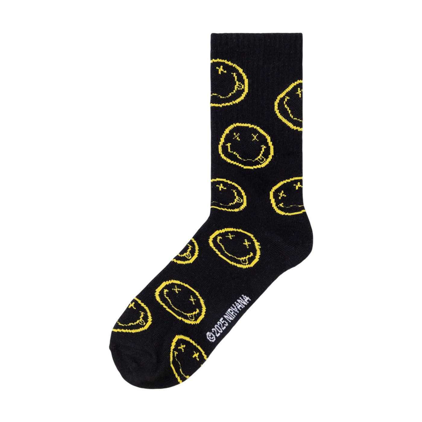 Multicoloured - Lifestyle - Nirvana Mens Logo Calf-Length Socks (Pack of 3)