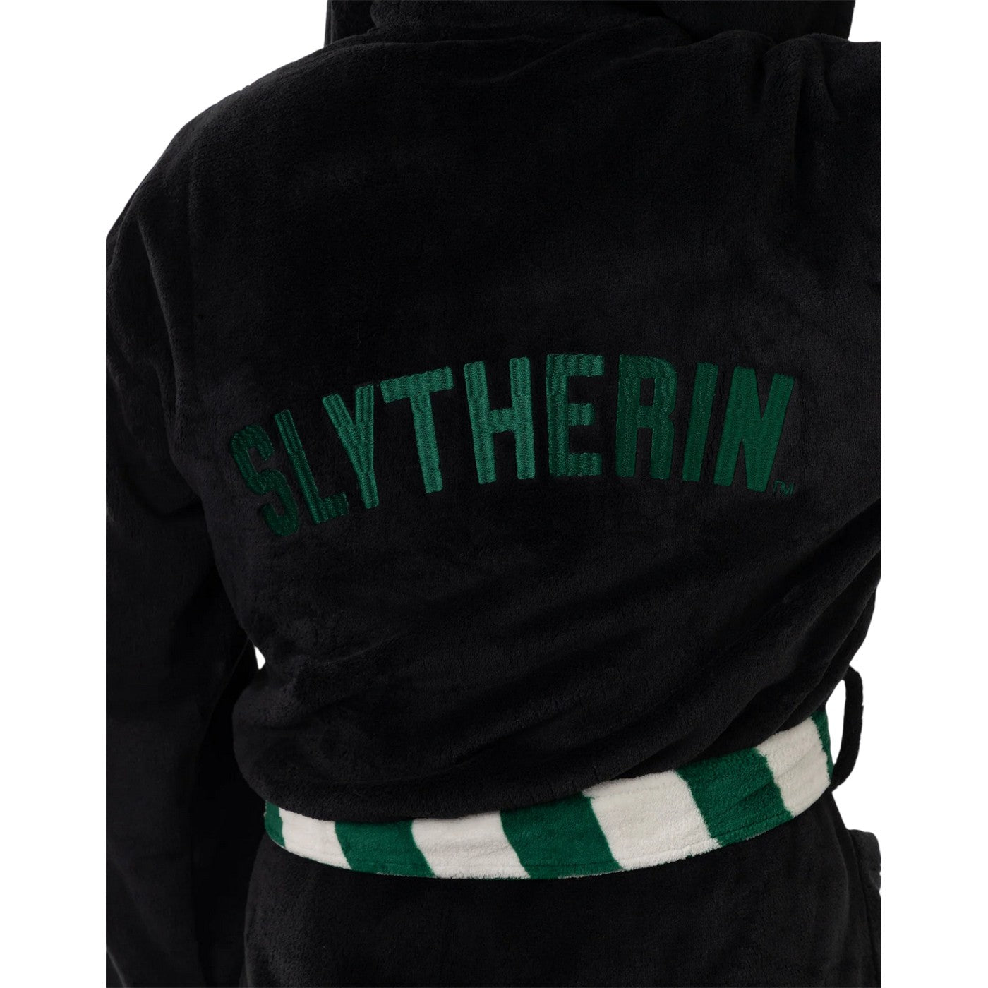 Black - Lifestyle - Harry Potter Unisex Adult Slytherin Hooded Robe