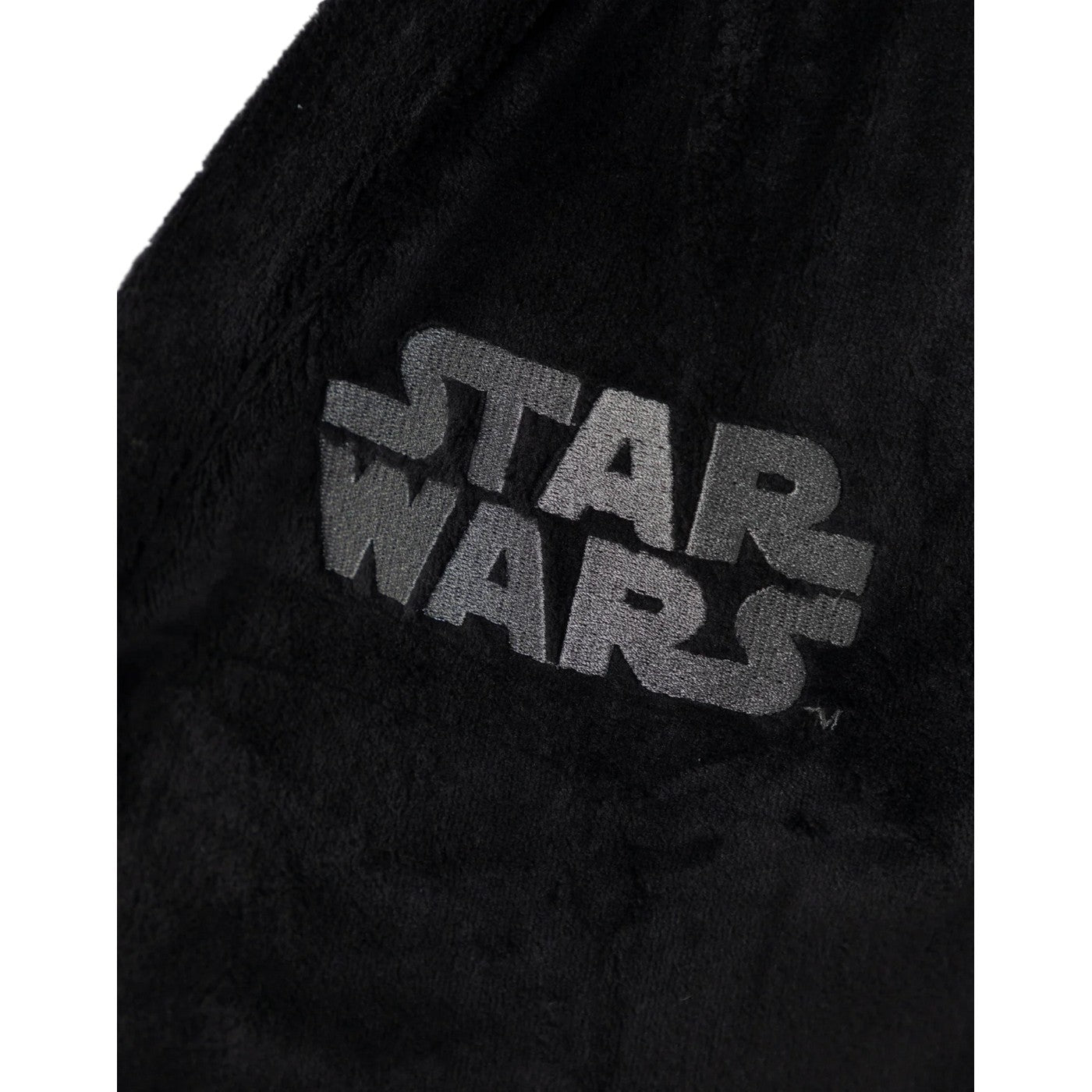 Black - Side - Star Wars Mens Darth Vader Hooded Robe