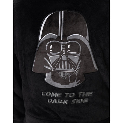 Black - Pack Shot - Star Wars Mens Darth Vader Hooded Robe