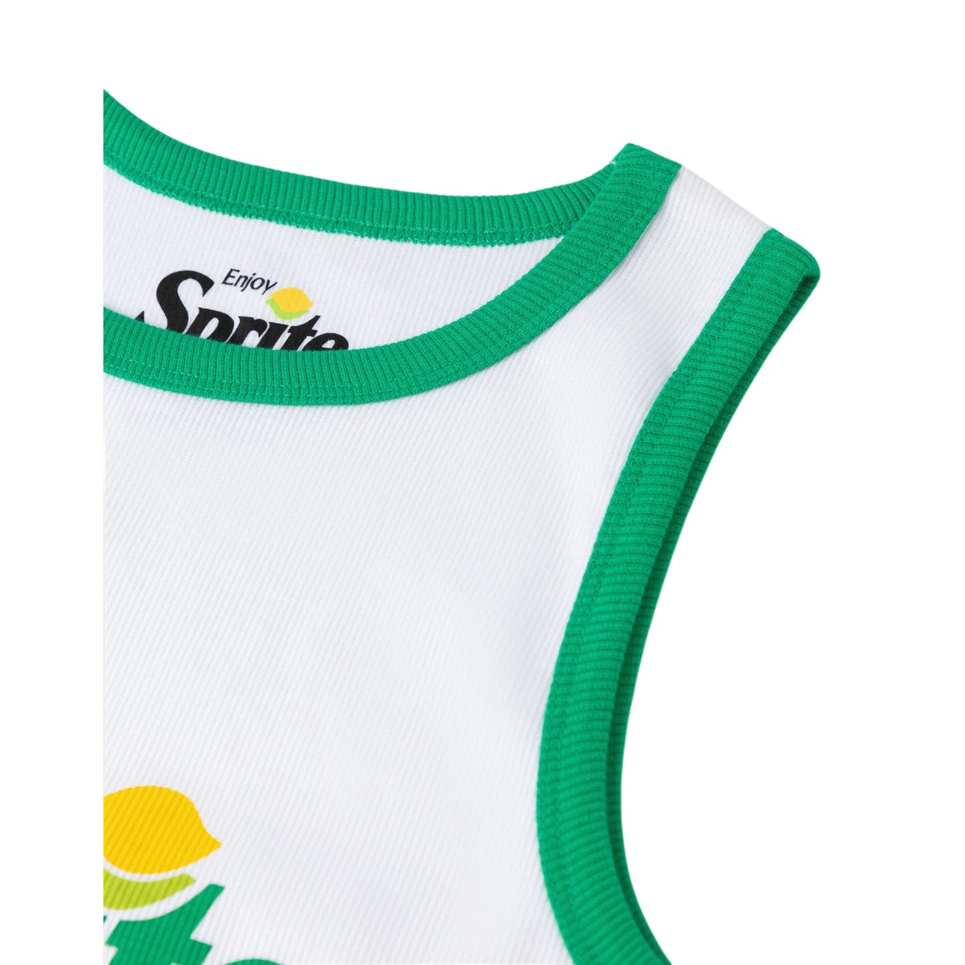 Green-White - Pack Shot - Sprite Womens-Ladies Enjoy Short-Sleeved Short Pyjama Set
